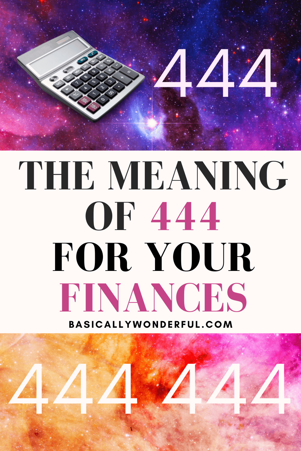 444 Meaning Money - Basically Wonderful